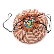 Maty piankowe - Play & Go - Worek Paski Brązowe - miniaturka - grafika 1