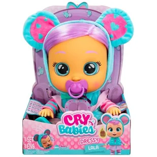TM Toys Cry Babies Lalka Dressy Lala IMC83301 - Lalki dla dziewczynek - miniaturka - grafika 1