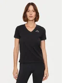 Koszulki i topy damskie - Kappa T-Shirt Logo Cabou 303H0P0 Czarny Regular Fit - miniaturka - grafika 1