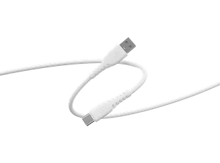 Kabel ISY IUC-1102 USB-A do USB-C 1.5m Biały - Kable USB - miniaturka - grafika 1