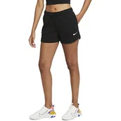 Spodenki damskie - Nike Damskie szorty W NSW Essntl Print, czarny, XL - miniaturka - grafika 1