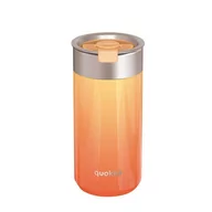 Kubki termiczne - Quokka Boost Coffee Tumbler - Kubek termiczny ze stali nierdzewnej z zaparzaczem 400 ml (Apricot Orange) - miniaturka - grafika 1