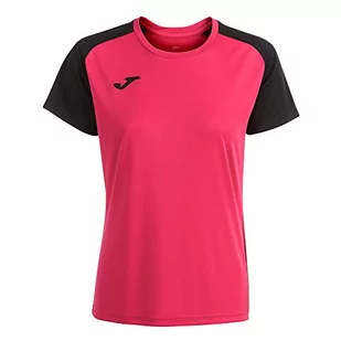 Joma Damska koszulka Academy Iv Fuksja - Czarny XL - Koszulki i topy damskie - miniaturka - grafika 1