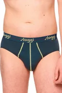 Majtki męskie - Sloggi Start Midi 2-pak V007 slipy męskie - miniaturka - grafika 1