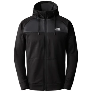 Męska bluza The North Face Reaxion Fleece F/Z Hoodie Rozmiar: M / Kolor: czarny/szary - Bluzy sportowe męskie - miniaturka - grafika 1