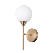 Lampy ścienne - Italux Evora Kinkiet WL-55342-1-HB złoty - miniaturka - grafika 1