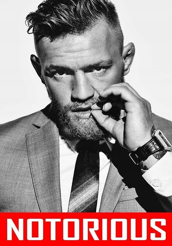 PODKŁADKA POD MYSZ Nadruk 22x18 cm Conor McGregor The Notorious Prezent