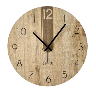 Okrągły nowoczesny zegar ścienny F0-W97 - Zegary Okrągły nowoczesny zegar ścienny F0-W97 - Zegary - miniaturka - grafika 1