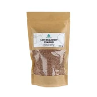 Zdrowa żywność - SIEMIĘ LNIANE Len 300g budwig NATURALNE Brązowe ziarno nasiona ŚWIEŻE PREMIUM - miniaturka - grafika 1