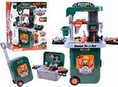 Mały majsterkowicz - Warsztat narzędzia w walizce 3w1 majster ZA3168 - miniaturka - grafika 1