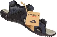Buty dla dziewczynek - Młodzieżowe sandały American Club DHL-61NA 39 - miniaturka - grafika 1