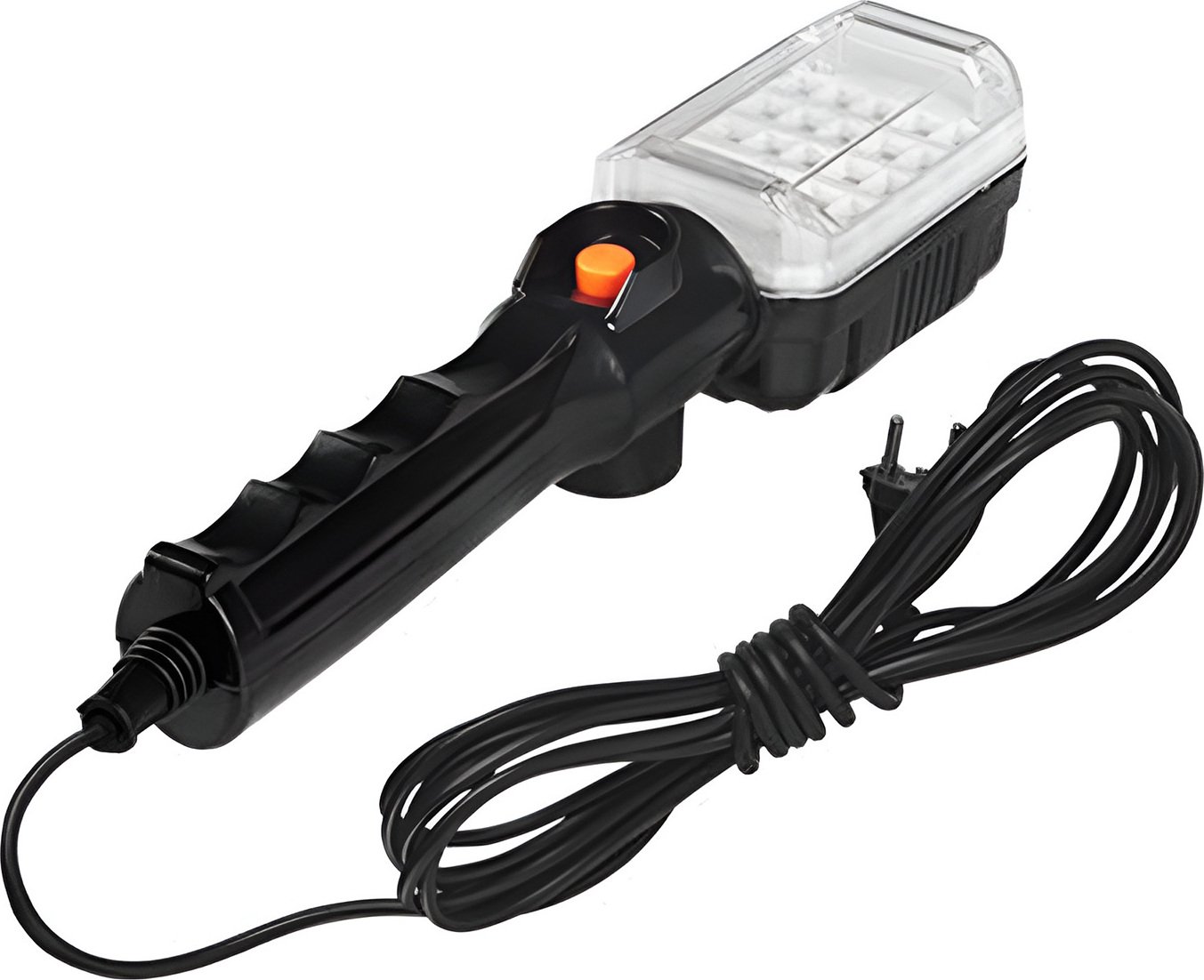 Latarka Warsztatowa Lampa Garażowa LED 230V 12W 960lm Magnes Haczyk na Kablu 5m MasterLED