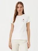 Koszulki i topy damskie - Vero Moda T-Shirt Viva 10322077 Biały Regular Fit - miniaturka - grafika 1