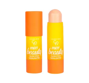 Golden Rose - Miss Beauty - Glow Stick - Highlighter - Rozświetlacz do twarzy w sztyfcie - Star Glow - 6 g - Rozświetlacze do twarzy i ciała - miniaturka - grafika 1