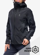 Kurtki narciarskie - Kurtka softshell damska BlackYak Hariana Jacket - black - miniaturka - grafika 1