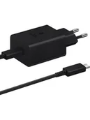 Ładowarki do telefonów - Samsung 45W USB-C Power Adapter - Black - miniaturka - grafika 1