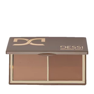 Dessi Zestaw bronzerów w kremie Summer Tan, Sun Kiss 16g - Bronzery i konturowanie twarzy - miniaturka - grafika 1