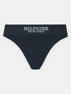 Majtki damskie - Tommy Hilfiger Figi klasyczne UW0UW05339 Granatowy - miniaturka - grafika 1