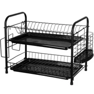 Suszarki do naczyń - SUSZARKA DO NACZYŃ 48 X 24 X 33 CM 2 POZIOMOWA KRISBERG KS-2543 / 2328 - miniaturka - grafika 1