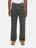 Spodnie męskie - jeans uomo dickies thomasville - dk0a4xykk191 overdye brown - miniaturka - grafika 1