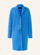 Płaszcze damskie - Oui Płaszcz Wełniany blau - miniaturka - grafika 1