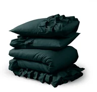 Pościel - 240x220 CYPRUS c. zielony  kpl pościeli bawełna - miniaturka - grafika 1