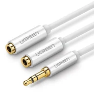 Adaptery i przejściówki - Ugreen Ugreen rozdzielacz AV123 mini jack AUX 25cm 10739 ugreen_20210402113132 - miniaturka - grafika 1