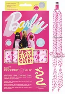Kosmetyki do stylizacji włosów - GLOV - BARBIE - Satin CoolCurl - Heatless Hair Curling Tool - Zestaw do kręcenia włosów bez użycia ciepła - Edycja limitowana - Pink Panther - miniaturka - grafika 1