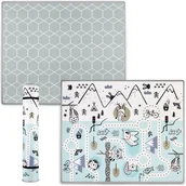 Maty piankowe - Mata piankowa edukacyjna zwijana 180 x 150 x 1,5 cm Nukido NK-342 - miniaturka - grafika 1