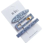 Ozdoby do włosów - Zestaw 3 Sztuk Opalizujących Spinek Do Włosów Sp218 - miniaturka - grafika 1