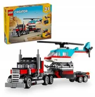 Klocki - LEGO Creator 3 w 1 - Ciężarówka Helikopter Samochód LEGO PREZENT DLA CHŁOPCA - miniaturka - grafika 1