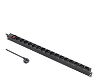 Listwy zasilające - Qoltec Aluminiowa Listwa zasilająca PDU do RACK 16A 16xFR Pionowa - miniaturka - grafika 1