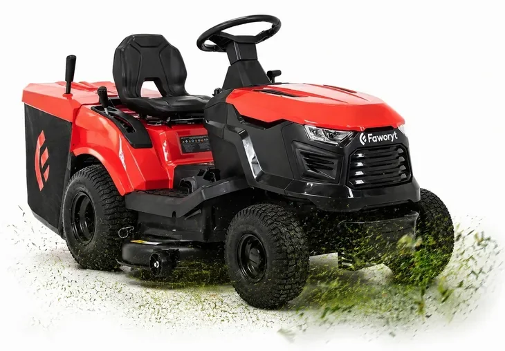Traktorek Ogrodowy Spalinowy Z Koszem Loncin 635cm³ 18,5km 2 Cylindry 98cm