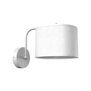 Milagro Kinkiet ALBION BIEL BAWEŁNA1xE27 MLP7504 - Lampy ścienne - miniaturka - grafika 1