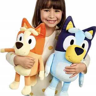 PLUSZOWA MASKOTKA PRZYTULANKA BLUEY BLUE I BINGO 28 CM PLUSZAK DLA DZIECI - Maskotki i pluszaki - miniaturka - grafika 1