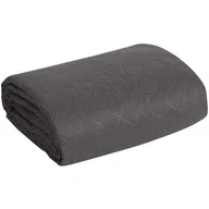 Narzuty - Narzuta 220 x 240 Pikowana Eurofirany Boni5 Grafit - miniaturka - grafika 1