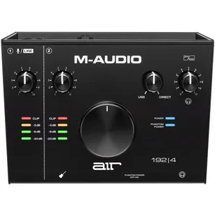 M-AUDIO AIR 192/4 - Interfejs Audio USB  paczkomatem od 599zł - Instrumenty klawiszowe - miniaturka - grafika 1