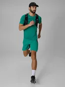 Spodenki męskie - 4F Spodenki do biegania szybkoschnące męskie - zielone S - miniaturka - grafika 1
