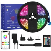 Systemy inteligentnych domów - Sonoff Sonoff L2 Lite zestaw inteligentna taśma LED 5 m RGB eWeLink 300 lm pilot zasilacz Bluetooth L2 Lite-5M-EU - miniaturka - grafika 1