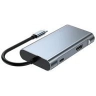 Stacje dokujące i replikatory portów - Stacja dokująca TECH-PROTECT V6 Pro 7w1 - miniaturka - grafika 1
