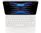 Etui do tabletów - Nowa Oryginalna Klawiatura Apple iPad Pro Magic Keyboard White 11'' French A2261 - miniaturka - grafika 1