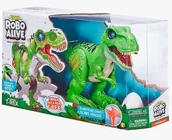 Figurki dla dzieci - Interaktywny Dinozaur Dino ZURU Chodzi świeci wydaje dźwięki zielony - miniaturka - grafika 1