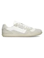 Trampki męskie - Groundies Skórzane buty "Nova GO1" w kolorze beżowo-białym do chodzenia na boso - miniaturka - grafika 1