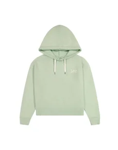 felpa donna lee 112363839 ess hoodie soft sage - Bluzy damskie - miniaturka - grafika 1