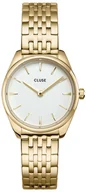 Zegarki damskie - Zegarek Cluse CW11705 Féroce Petite Steel White Gold - miniaturka - grafika 1