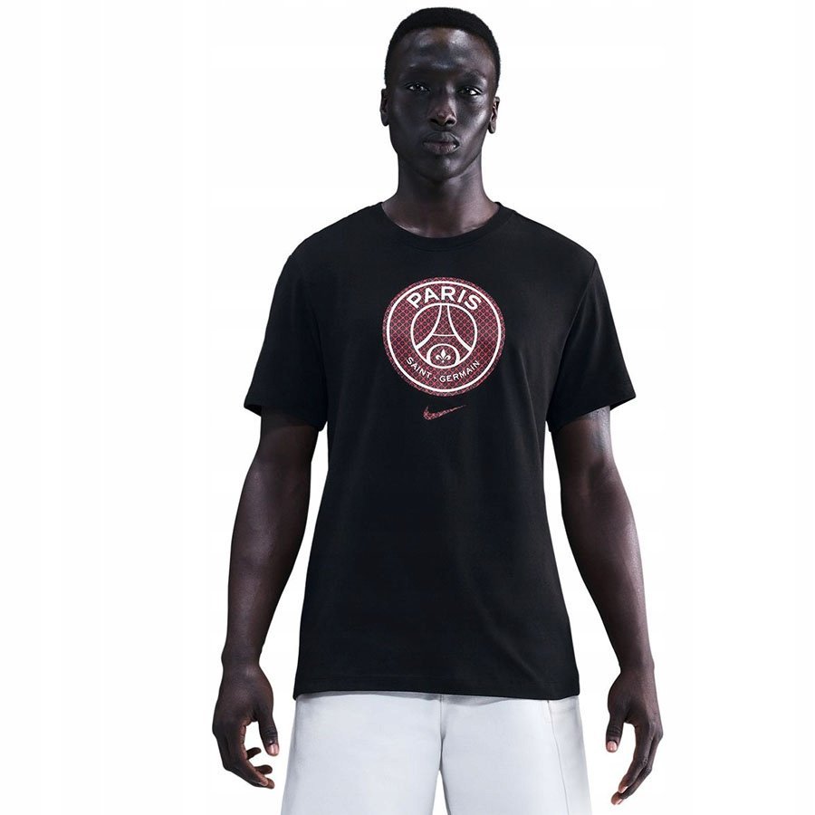 Koszulka Nike PSG Crest Tee HQ8328-010 L czarny