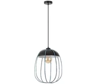 Lampy sufitowe - Rabalux 72024 - Żyrandol na lince SVENS 1xE27/60W/230V czarny/niebieski - miniaturka - grafika 1
