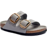 Klapki i japonki damskie - Birkenstock Skórzane klapki Arizona - miniaturka - grafika 1