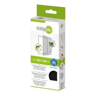 EASY LIFE Moskitiera EASY LIFE 002-1221 130 x 150 cm) Antracytowy - Moskitiery - miniaturka - grafika 1