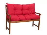 Poduszki ogrodowe - Zestaw Poduszek Na Ławkę Ogrodową I/ Lub Huśtawkę Ogrodową: 120X60cm. (Siedzisko) + 120X40cm. (Oparcie)/ Wodoodporne Pikowane Poduszki Ogrodowe, Kol.. - miniaturka - grafika 1